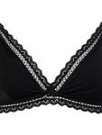 Треугольный бюстгальтер HUGO, черный - фото 3
