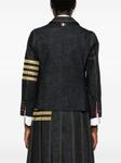 Thom Browne джинсовый блейзер, синий - фото 4
