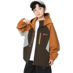 Детская куртка с капюшоном Moderate EASTERN CAMEL, оранжевый желтый - фото