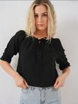Bigdart Блузка в черном цвете - фото
