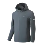 Mizuno Мужская одежда для защиты от солнца, Light Gray - фото 11