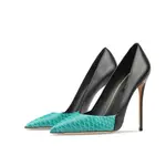 Siwei Тонкие туфли женские синие - фото 4