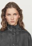 Блуза Massimo Dutti FLOWING WITH SNAP , Grey/Dark Grey - фото 3