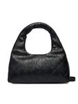 Сумка Calvin Klein Emblem Aop Puffer Bag With Strap LV04F3200G Schwarz - фото