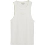 Футболка-майка женская белая COACH - фото 2