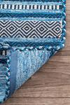 Ковер nuLOOM, 153 x 244 см, Deetta Banded Tassel, Blue - фото 4