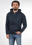 Толстовка SDBERTI ZIP-HOOD Solid, цвет blue - фото