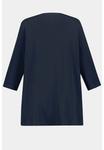 Топ с длинными рукавами GROSSE GRÖSSEN  Ulla Popken, синий - фото