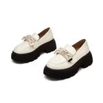 Лоферы женские Kekafu, бежевый - фото 4