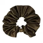 MIU MIU Скра́нч Army Green Satin - фото 3