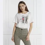 Футболка стандартного кроя Liu Jo, белый - фото 2