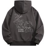 Толстовка унисекс Doraemon, Светлый Хаки - фото 16