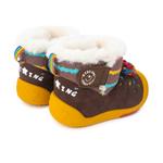 Детские нескользящие босоножки для малышей KIDSING, Coffee - фото 10