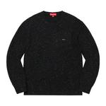 Свитер Supreme Small Box Speckle Sweater 'Black' - фото