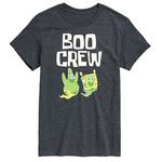 Футболка с рисунком Big & Tall Spongebob Boo Crew Nickelodeon, серый - фото