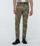 Брюки Hank Willis Thomas Solid Mix Sacai, хаки - фото 3