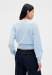 Джемпер GAP GAP SANDY LIANG CASHSOFT CROP SWEATER, Harbor Blue/Blue - фото 3