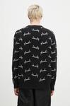 Свитер Script Knit Ksubi, черный - фото 3