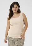 Топ KCCARINA Kaffe Curve, песочный - фото