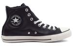 Кеды Converse Chuck Taylor All Star 'Black Leather Fur' - фото 2