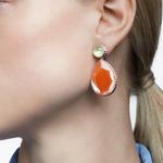 Серьги Orbita для женщин Swarovski - фото 7