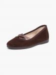 Pisamonas Балетки в коричневом цвете - фото