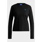 Лонгслив HUGO BLUE Daliria 10258980, черный - фото 3