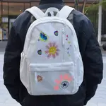 Полиэстеровый рюкзак унисекс белый Converse, Rock - фото 5