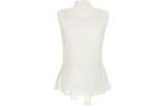 Блузка женская Burberry без рукавов, белый - фото 2