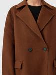 Пальто Sellma из шерсти Wool Rich AllSaints, Light Brown - фото 5