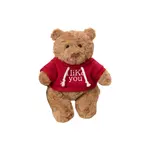 Плюшевый мишка свитшот 26 см высота PUDOWRABBIT - фото