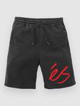 Шорты Es Big Script Sweat Shorts, black - фото