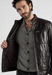 Куртка JCC Leather jacket, Dark Brown - фото 4