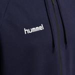 Толстовка с капюшоном из хлопка Hummel, синий - фото 4