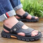 Пляжные сандалии мужские черные EGCHI - фото 5