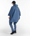Водонепроницаемое, дышащее, водоотталкивающее дождевое пончо MTD Aigle, цвет Blue - фото 5