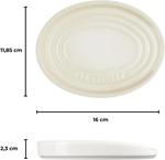 Овальная подставка для ложки из каменной керамики Le Creuset, цвет «Безе» - фото 5