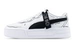 PUMA Кроссовки для скейтбординга Skye Low Top женские, черно-белые - фото