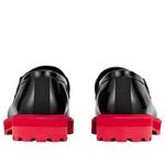 (WMNS) Лоферы Onitsuka Tiger Bit 'Black Classic Red' - фото 4