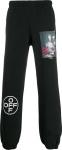 Шорты Off-White Mariana De Silva Sweatpant 'Black/Multicolor', черный - фото