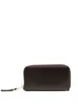 Кошелек на молнии Comme Des Garçons Wallet, коричневый - фото