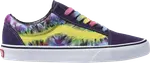 Кеды Vans Old Skool Tie Dye, фиолетовый - фото