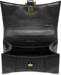 Сумка Balenciaga Hourglass XS Top Handle Bag Black, черный - фото 3