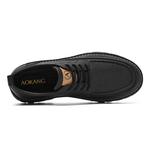 Туфли AOKANG Dress Shoes Men Low-Top Black - фото 6