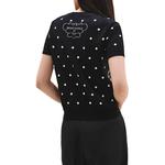 HERMES Кашемировый свитер Women's Blue Black - фото 4