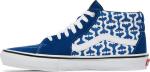 Кеды Vans Supreme x Grosso Mid Monogram S - Royal, синий - фото 3