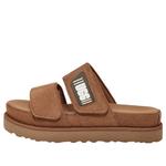 Шлепанцы (WMNS) UGG Greer Flatform Sandal 'Chestnut' - фото 2