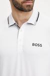 Поло Boss Green, белый - фото 5