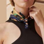 Шёлковый платок HERMES Мультиколор - фото 2