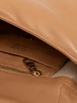 Дутая сумка-сэтчел GUESS USA, коричневый - фото 5